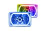 Oracle Lighting Sealed Beam Headlights With Color Halos