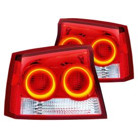 Tail Lights with LED Red Halos Pre-Installed