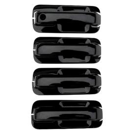 QAA Gloss Black Door Handle Covers