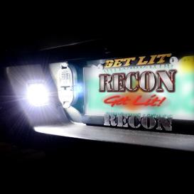 Recon LED License Plate Light Kit