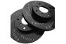 SP Performance Cross Drilled Front Brake Rotors - SP Performance C54-123-P