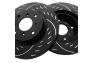 SP Performance Diamond Slotted Front Brake Rotors - SP Performance D53-73