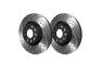 SP Performance Double Drilled and Slotted Front Brake Rotors - SP Performance S53-71-BP