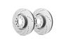 SP Performance Drilled and Slotted Front Brake Rotors - SP Performance F55-014-P