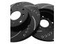SP Performance Drilled and Slotted Front Brake Rotors - SP Performance F53-71-P