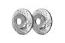 Centric Select Sport Drilled & Slotted Brake Rotor - Rear Left - Centric 227.66065L